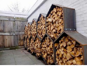 Где хранить дрова: варианты и условия хранения на улице